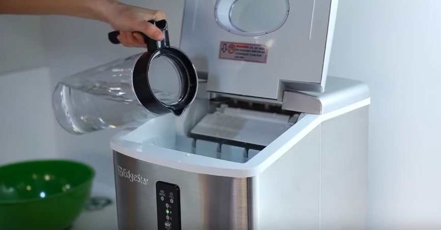 How to setup portable ice maker